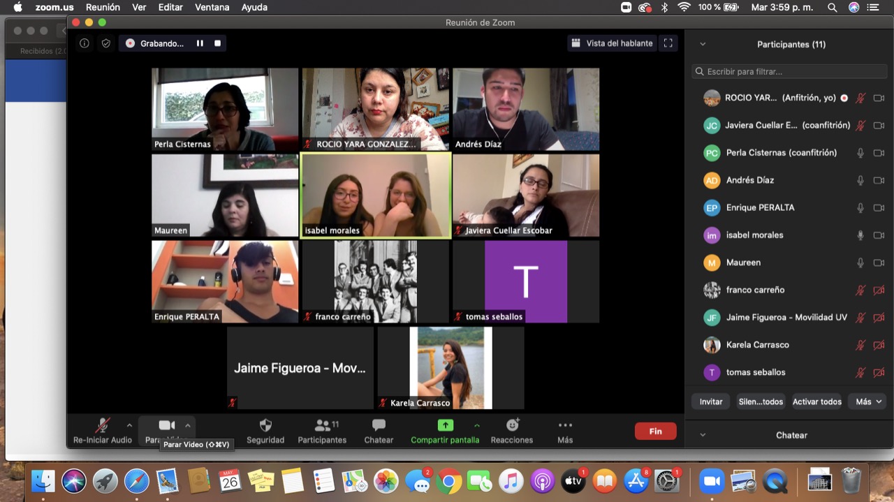 Alumnos de Intercambio UV 2020